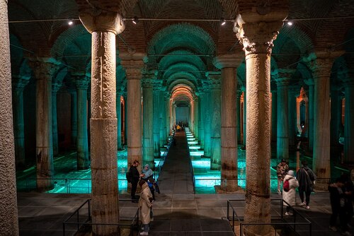 Audioguida di Istanbul: esplora la Cisterna Basilica