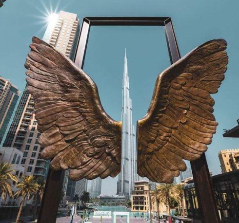 Dubai Audio guide: Explore Wings of Mexico Statue
