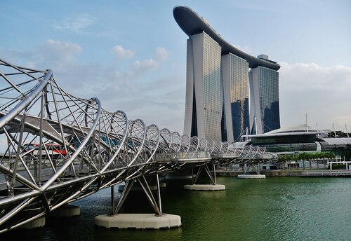 Audioguide de Singapour : explorez Helix Bridge