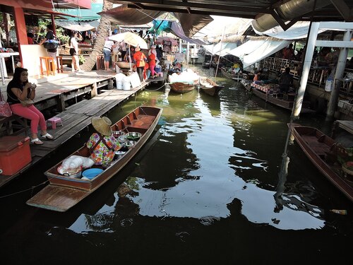 Audioguida di Bangkok: esplora il mercato galleggiante di Taling Chan