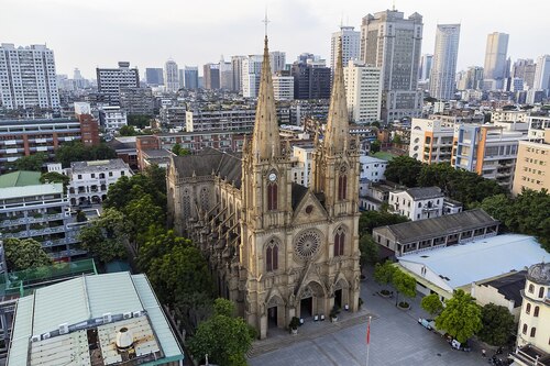 Guangzhou Audio guide: Explore Sacred Heart Cathedral