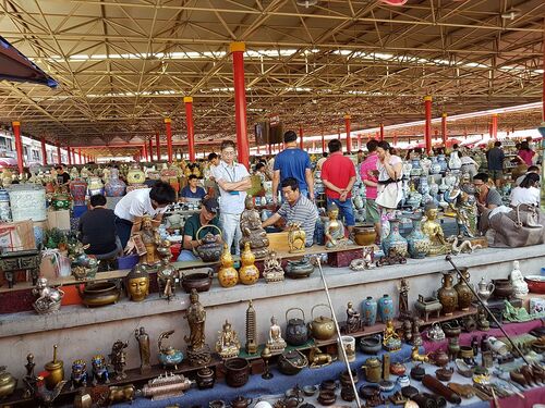 Audioguida di Pechino: esplora il mercato dell'antiquariato di Panjiayuan