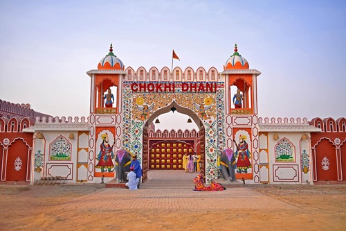 Jaipur Audio guide: Explore Chokhi Dhani Village