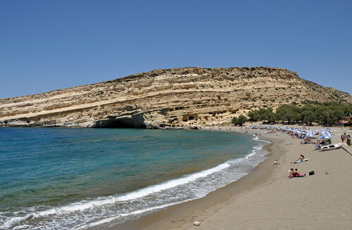 Heraklion Audio guide: Explore Matala Beach