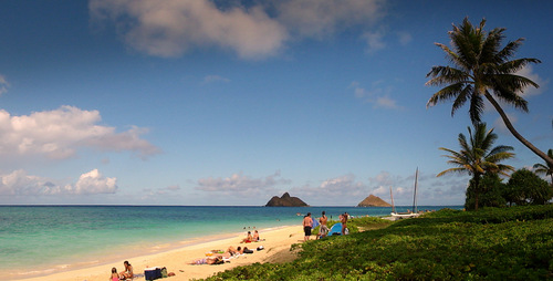 Audioguide d'Honolulu : explorez la plage de Lanikai