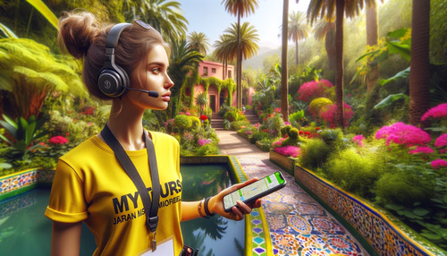 Audioguide Marrakech : Explorez le Jardin Majorelle