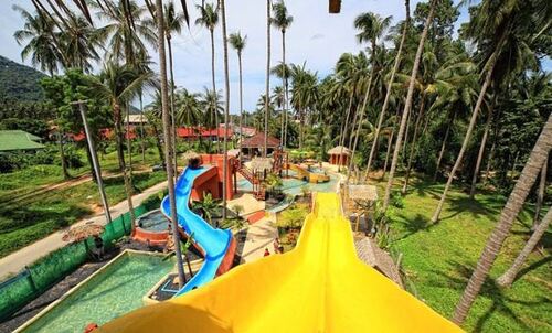 Audioguide de Koh Samui : Explorez Coco Splash Adventure et le parc aquatique