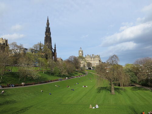 Audioguide d’Édimbourg : explorez les jardins de Princes Street