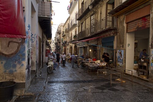 Audioguía de Palermo: explora el mercado de Vucciria